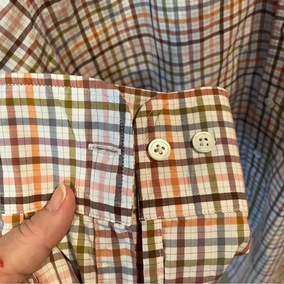 NWT Rodd&Gunn Sports Fit Checked Button Down Shirt Multi Color Italian Fabric XL - Picture 7 of 11
